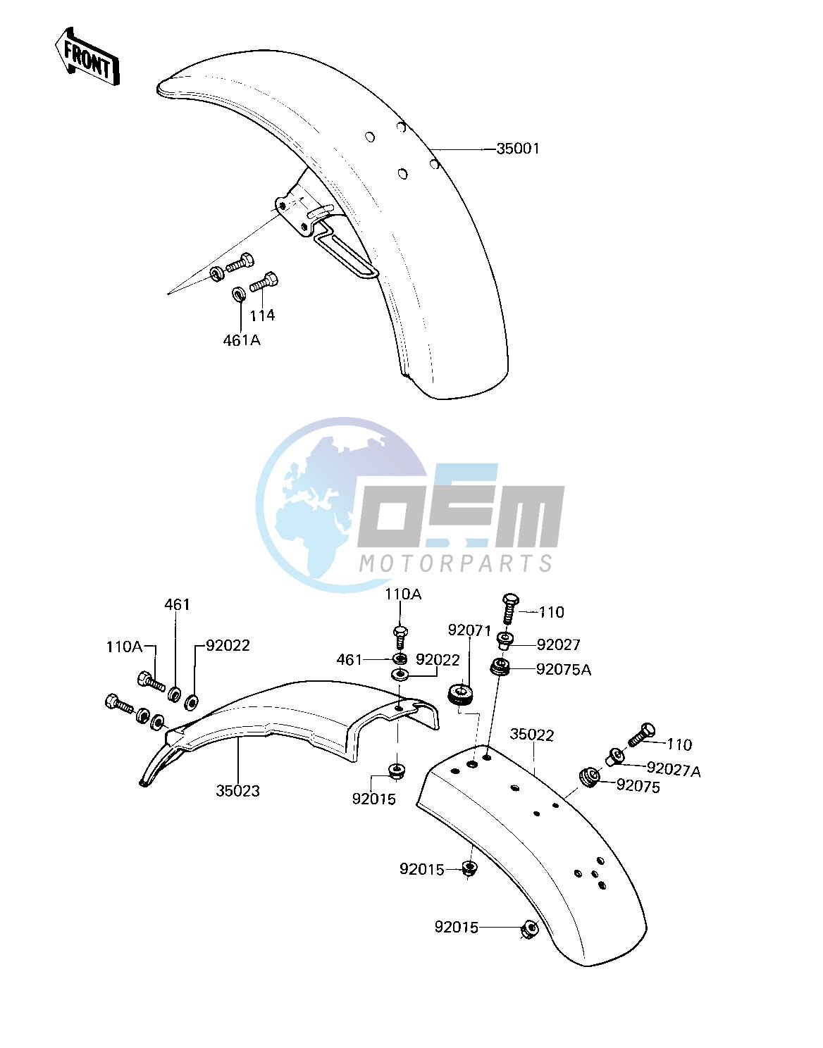 FENDERS -- 81 D2- -