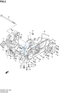 AN400 (E2) Burgman drawing CRANKCASE