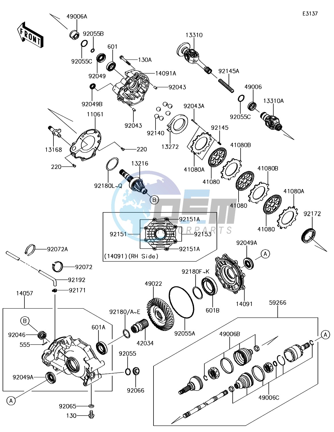 Drive Shaft-Rear