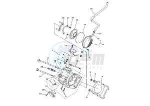 YFM FW KODIAK 400 drawing CYLINDER HEAD