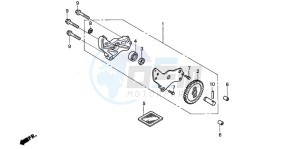 ANF125 drawing OIL PUMP