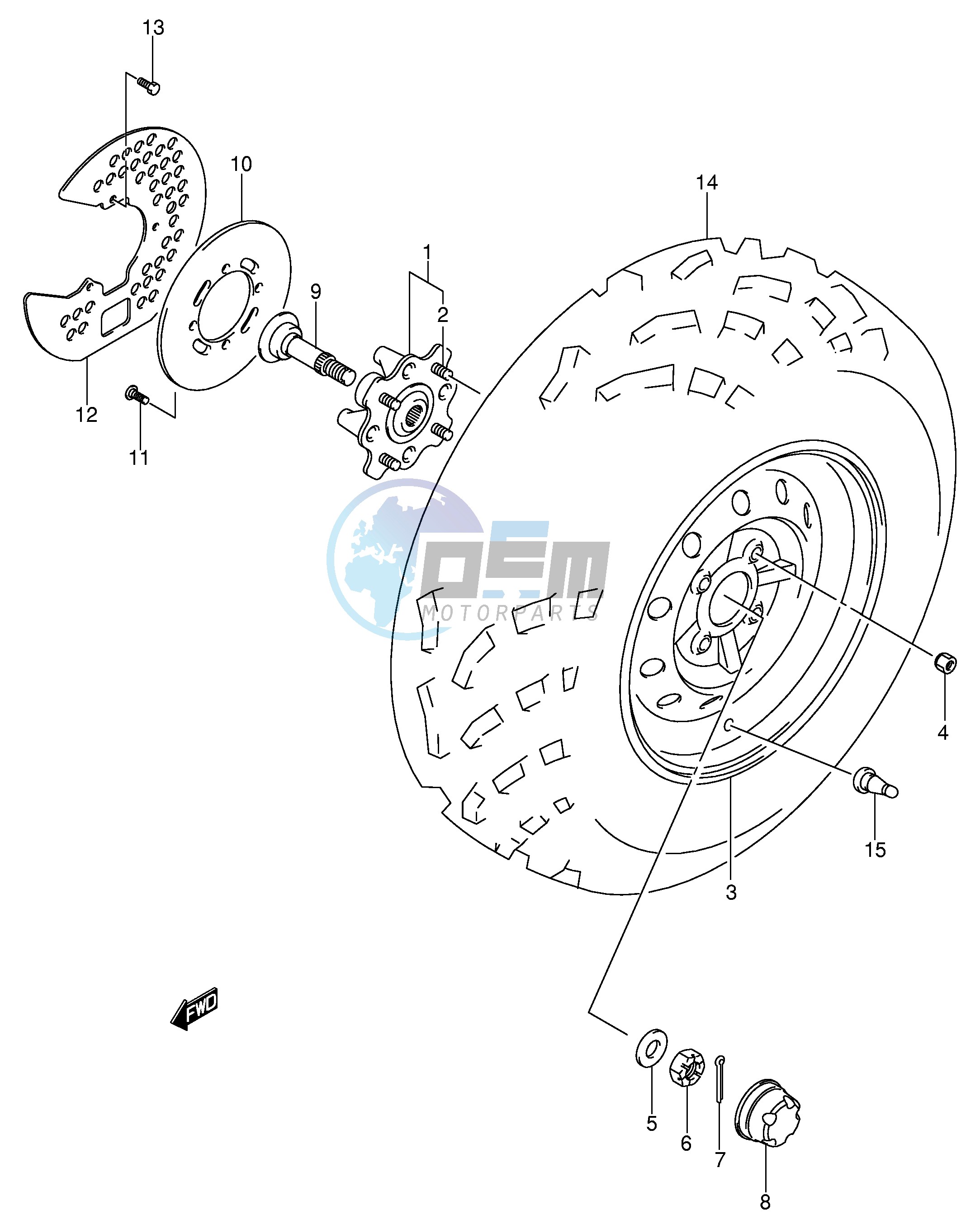 FRONT WHEEL