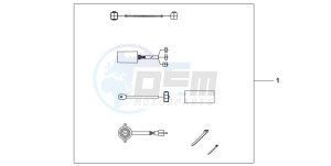 FES150A 125 S-WING drawing ALARM