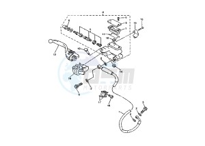 WR F 450 drawing FRONT MASTER CYLINDER