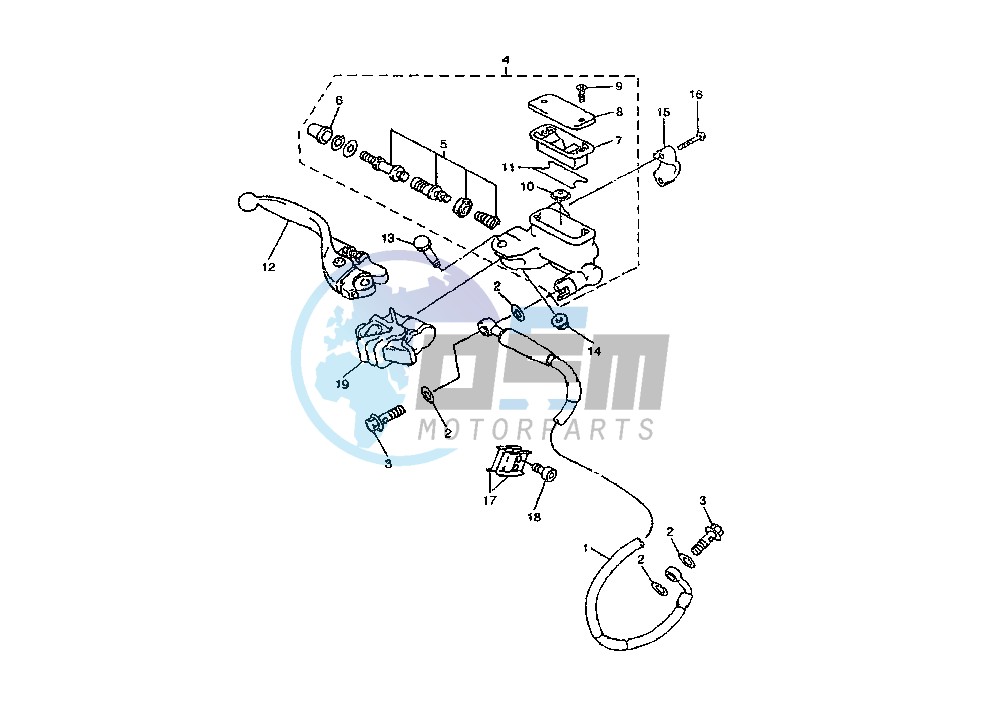 FRONT MASTER CYLINDER