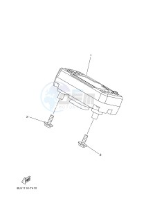 YFM450FWB YFM45KDHJ KODIAK 450 (BJ56) drawing METER