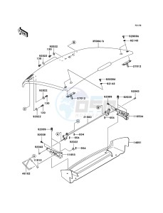 MULE_610_4X4 KAF400A8F EU drawing Fenders