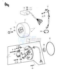 KLX 250 A [KLX250] (A1-A2) [KLX250] drawing IGNITION_GENERATOR