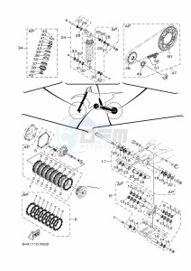 YZ125 (B4XJ) drawing MAINTENANCE PARTS KIT