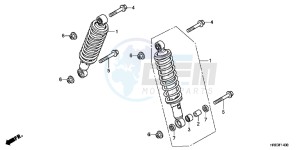 TRX500FPEC drawing FRONT CUSHION