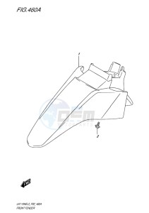 UK110NE ADDRESS EU drawing FRONT FENDER