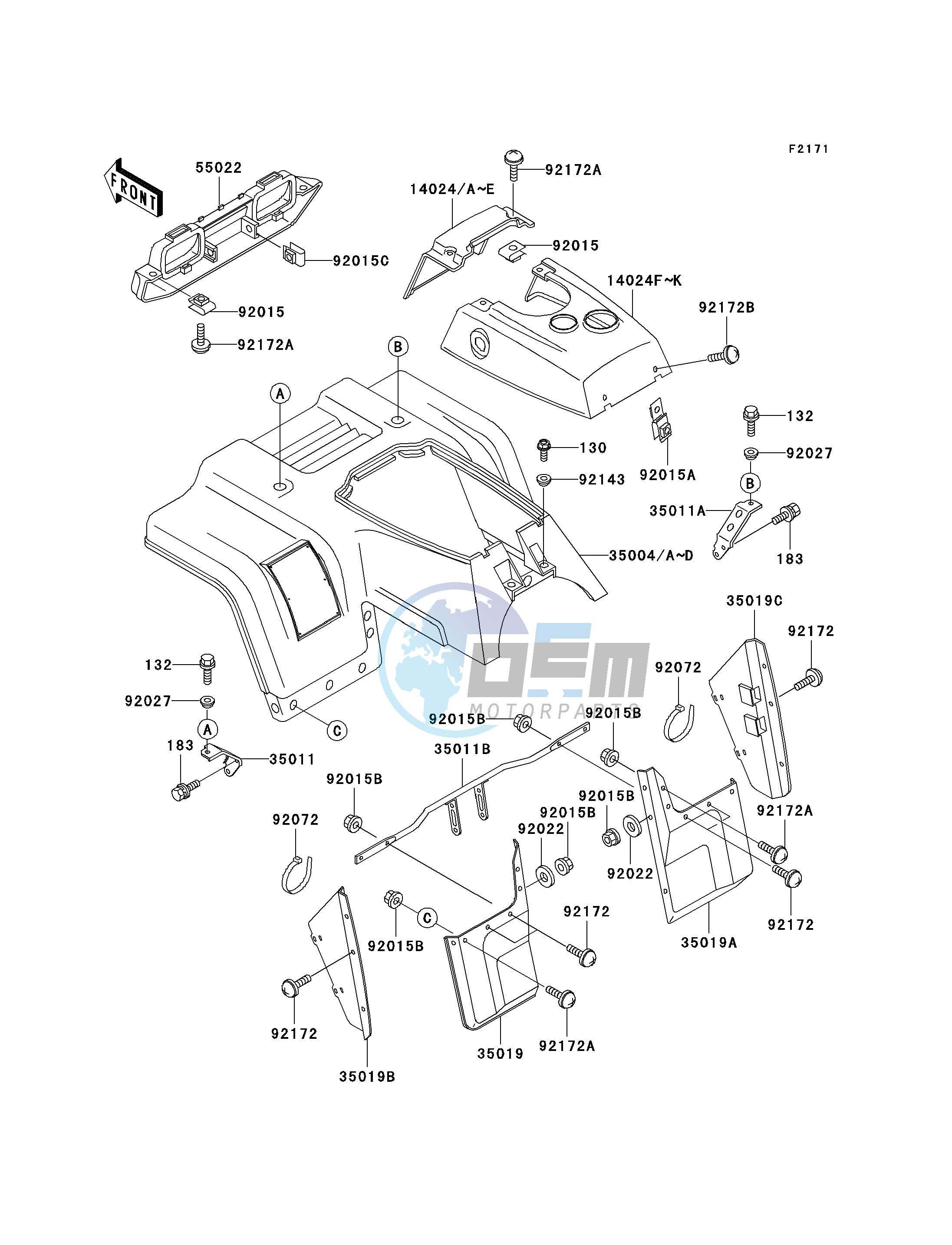 FRONT FENDER-- S- -