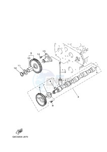 EDL18000STE (Q9CJ) drawing CAMSHAFT & IDLE GEAR