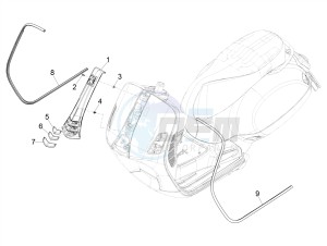 GTV 300HPE SEI GIORNI IE E4 ABS (EMEA) drawing Front shield