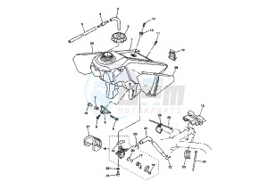 WR F 450 drawing FUEL TANK