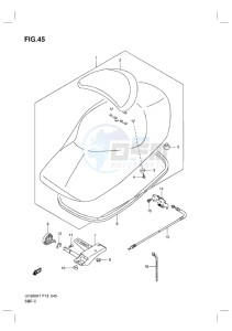 UH200 BURGMAN EU-UK drawing SEAT