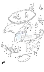 DF 25A drawing Side Cover Non-Remote Control