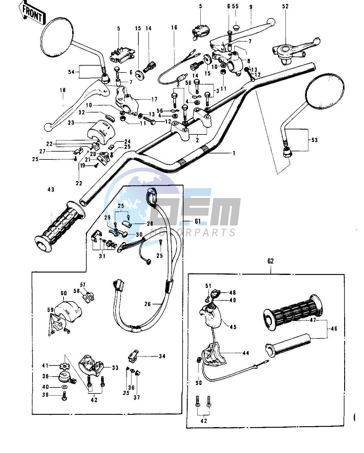 HANDLEBAR G4TR-C 1_2 -- 70-73- -