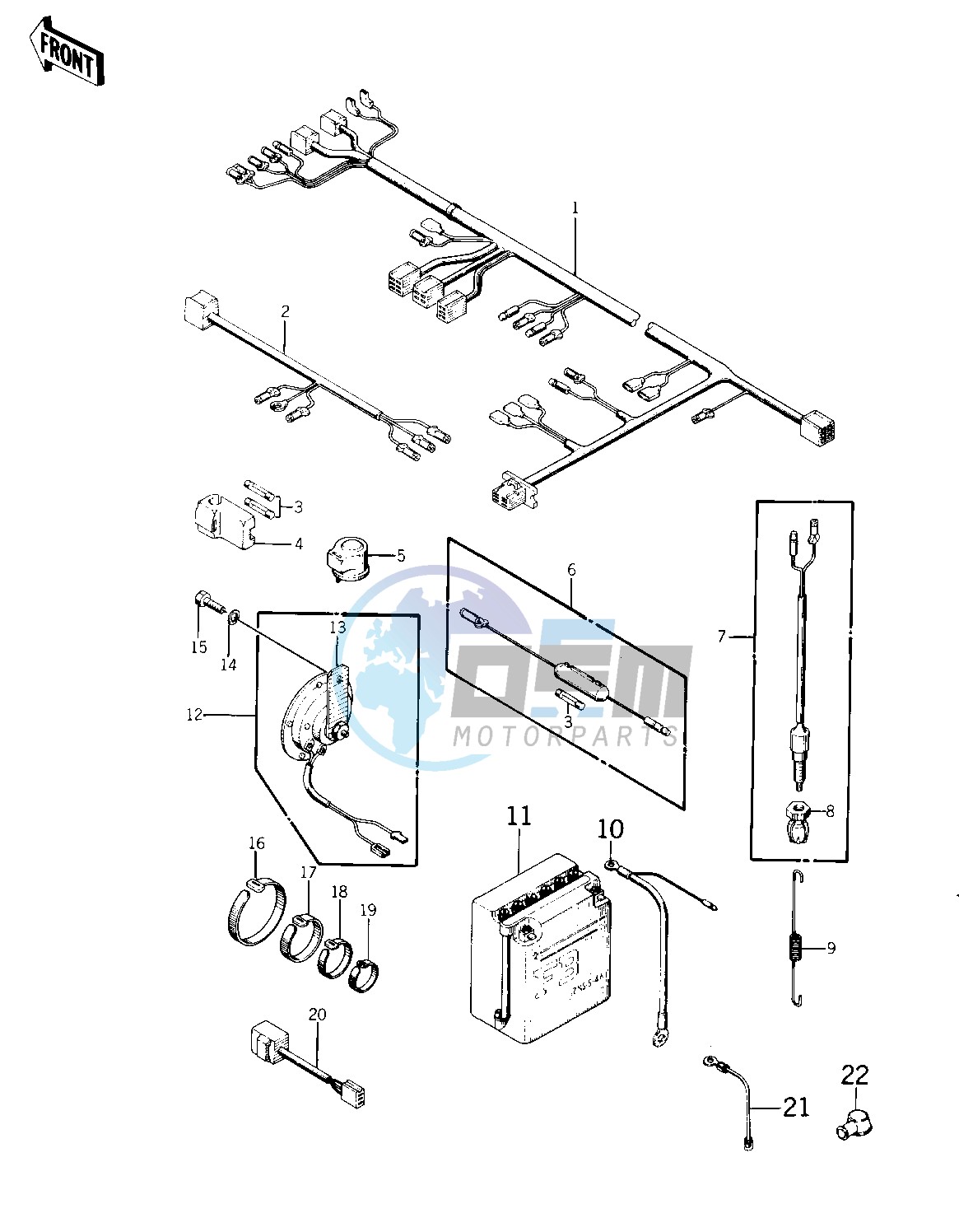 CHASSIS ELECTRICAL EQUIPMENT -- 75 S- -