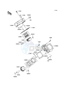 KVF750_4X4 KVF750D8F EU GB drawing Cylinder/Piston(s)