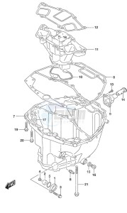 DF 350A drawing Oil Pan