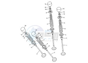 YZF R6 600 drawing VALVE