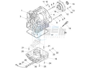 MGX 21 FLYING FORTRESS 1380 USA drawing Crankcases I