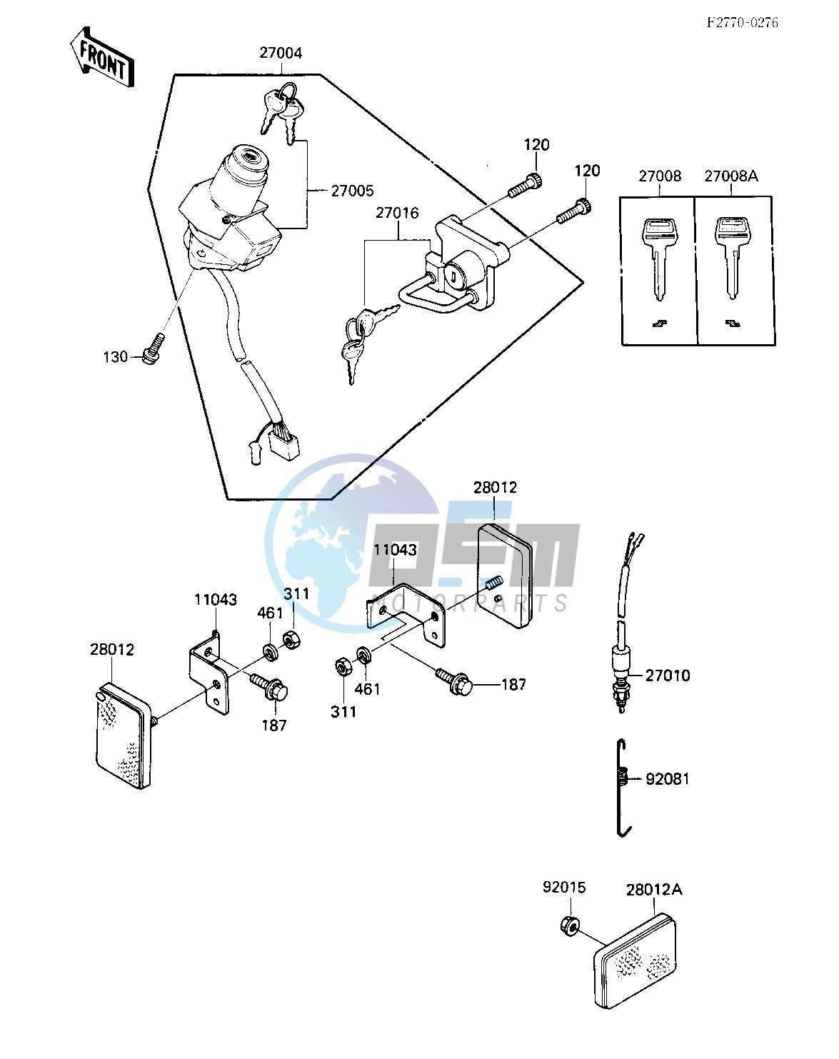 IGNITION SWITCH_LOCKS_REFLECTORS