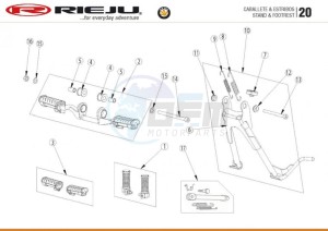 BYE-BIKE-RED 50 drawing SIDE SUPPORT