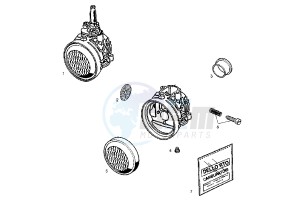 VARIANT REVOLUTION - 50 cc drawing CARBURETOR