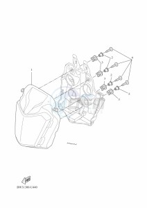 XTZ690 TENERE 700 (BFF2) drawing HEADLIGHT