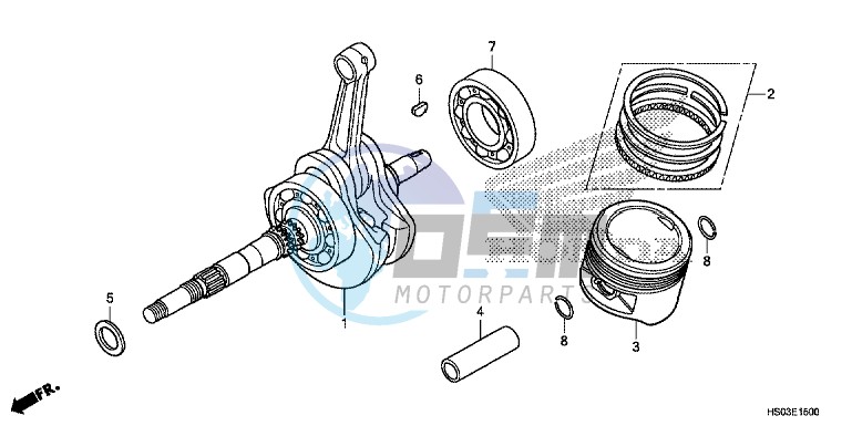 CRANKSHAFT/PISTON