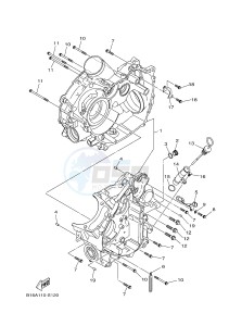 YFM700FWBD YFM70KPAJ KODIAK 700 EPS (B32K) drawing CRANKCASE