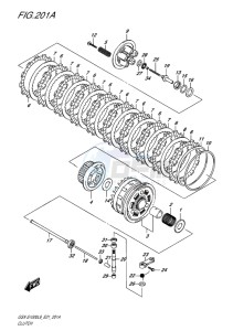 GSX-S1000 EU drawing CLUTCH