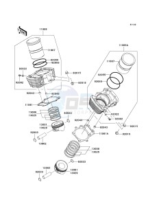 VN 1600 D [VULCAN 1600 NOMAD] (D1) D1 drawing CYLINDER_PISTON-- S- -