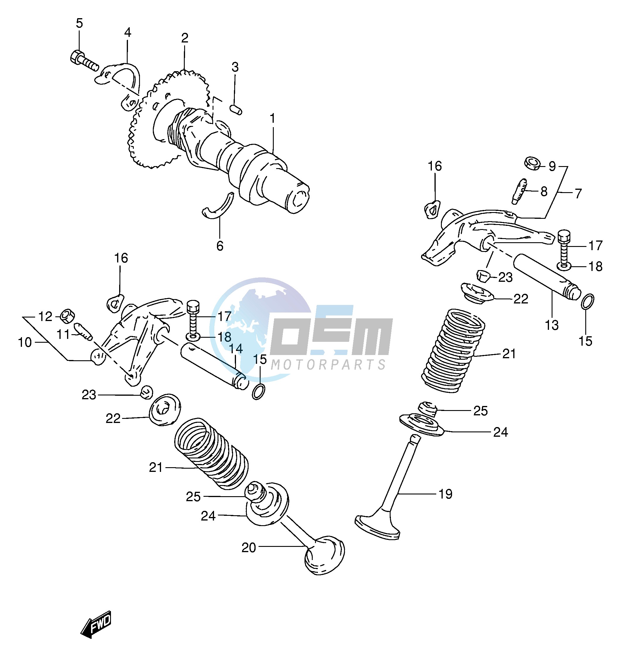 CAM SHAFT - VALVE