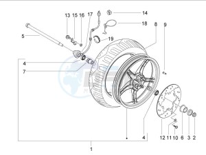 NRG 50 power DD (UK) UK drawing Front wheel