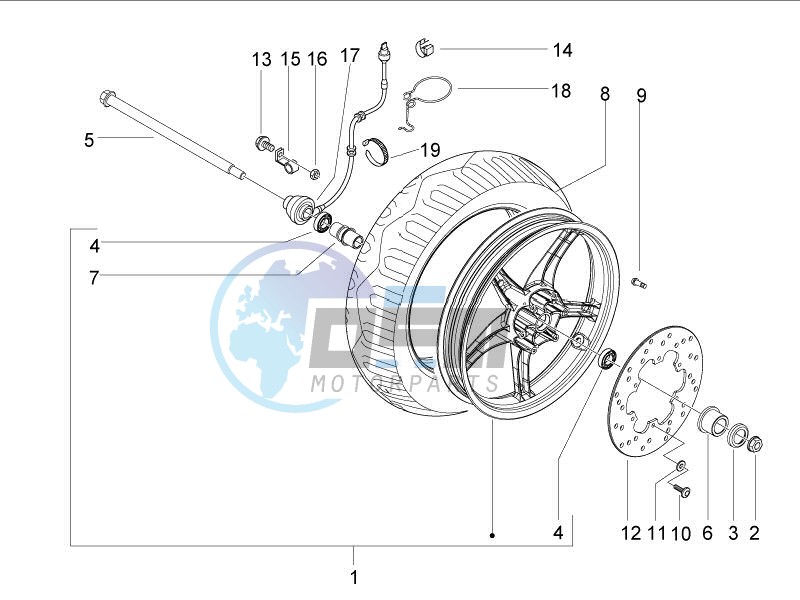 Front wheel