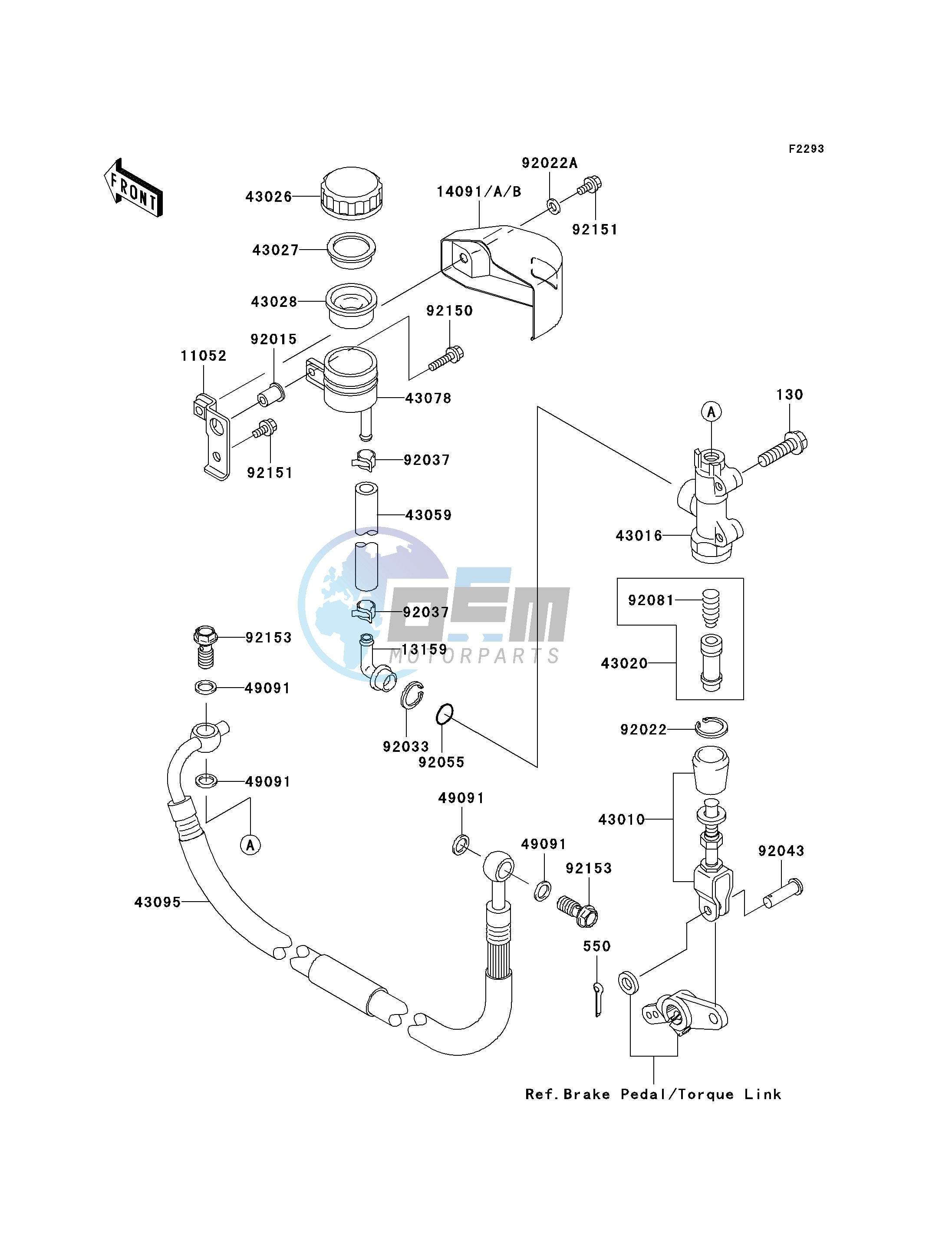 REAR MASTER CYLINDER