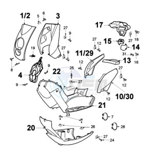 LUDIX 14 REP drawing COWLING