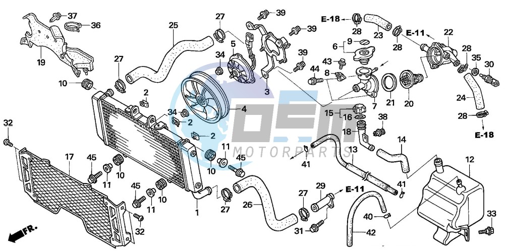 RADIATOR (CB1300A/SA)