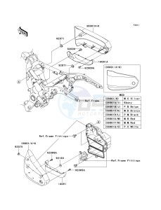 VN 1600A A[VULCAN 1600 CLASSIC] (A1-A3) [VULCAN 1600 CLASSIC] drawing SIDE COVERS