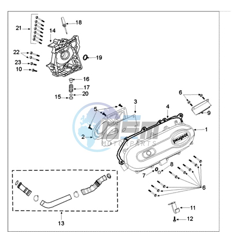 CRANKCASE COVER