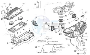 Dorsoduro 750 ABS USA-CND (NAFTA) (CND, USA) drawing Air box