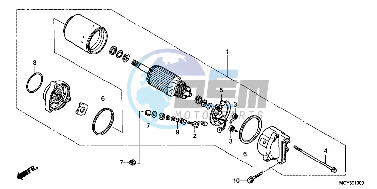 STARTING MOTOR