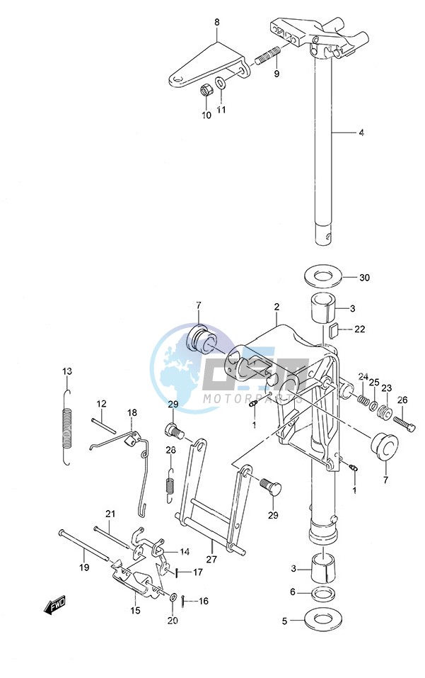 Swivel Bracket w/Remote Control