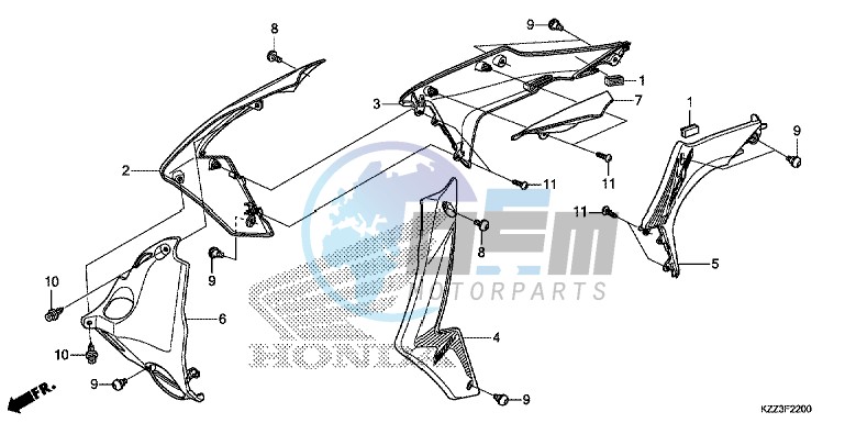 RADIATOR SHROUD