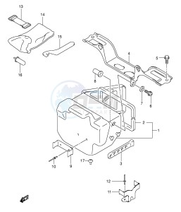 LT-F500F (P24) drawing REAR BOX