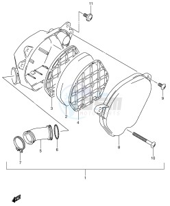 JR80 (P3-P28) drawing AIR CLEANER