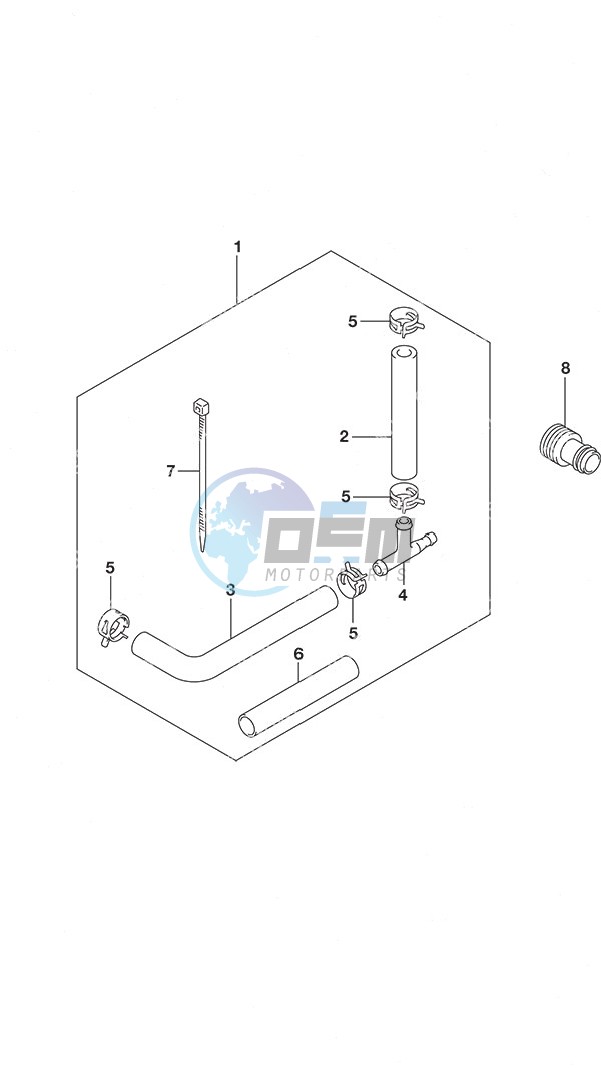 Water Pressure Gauge Sub Kit